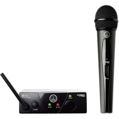 Draadloze microfoonset AKG WMS40Mini Vocal Set ISM2 Zendmethode:Radiografisch