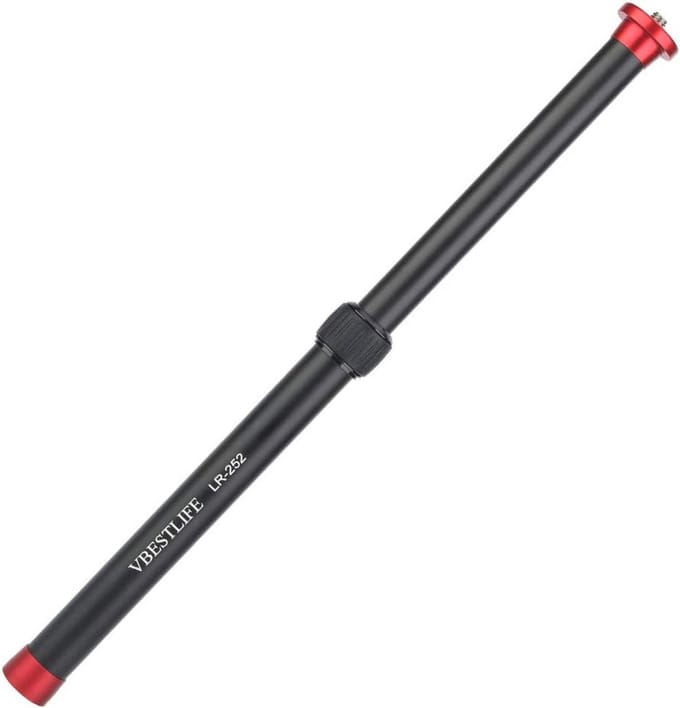 Statief verlengbuis, aluminiumlegering statief frame monopod verlengstang voor statiefstabilisator