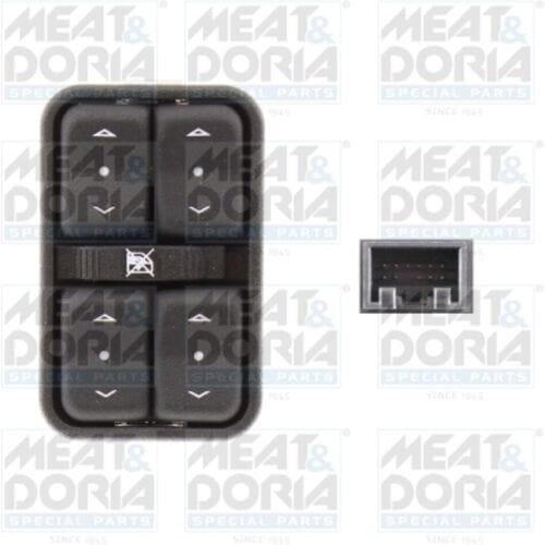 Schakelaar, raamregelaar MEAT & DORIA 26847