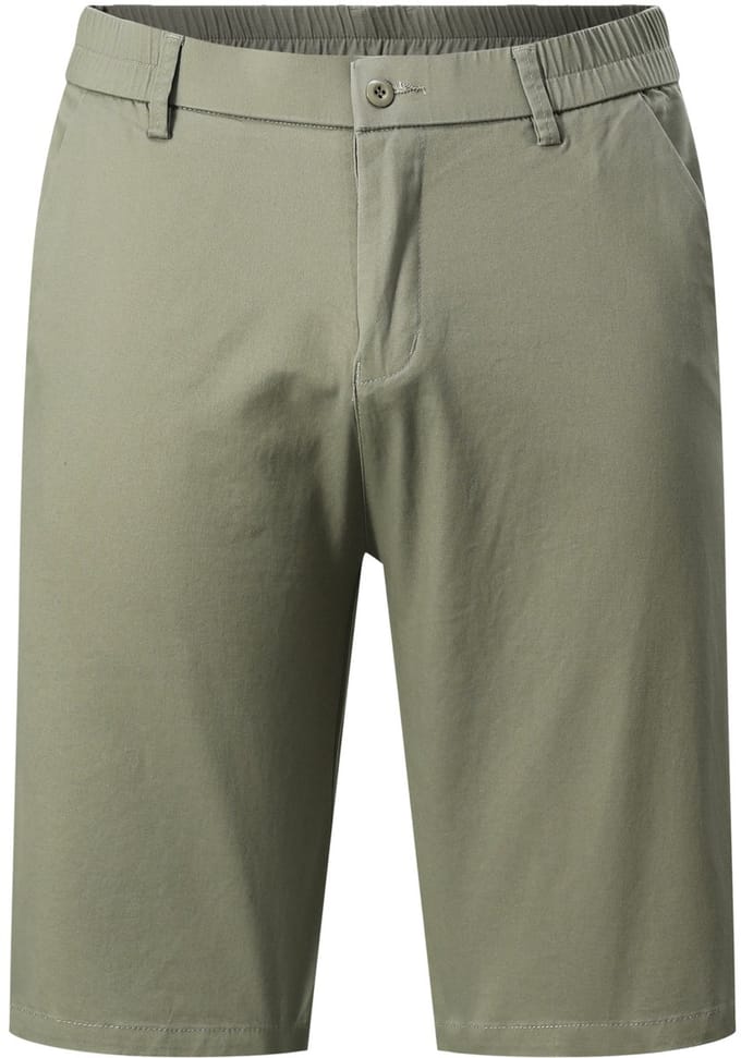 ALLTHEMEN Heren Straight Fit Casual Korte Broek - Elastische Tailleband - 32