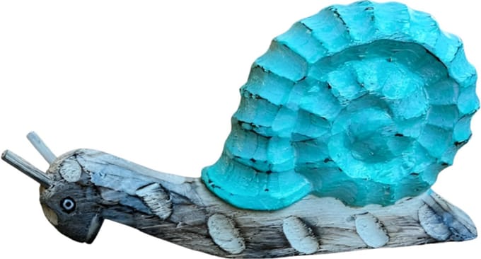 Snail 25xH15cm