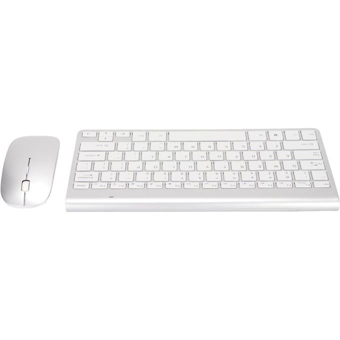 Toetsenbord Muis Combo Draadloos Gevoelig Stil Instelbare DPI Ergonomisch Ontwerp USB-ontvanger