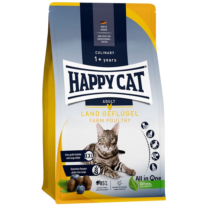 Happy Cat Culinary Adult Kattenvoer - Gevogelte - 10 kg