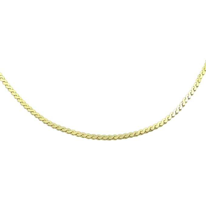 Rope Twist Necklace Gold 14K