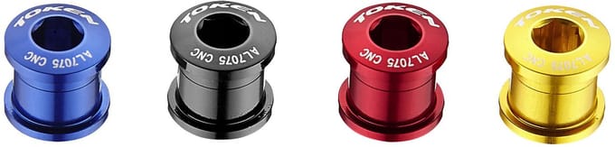Token - Schroeven - Goud - Aluminium - 5 stuks