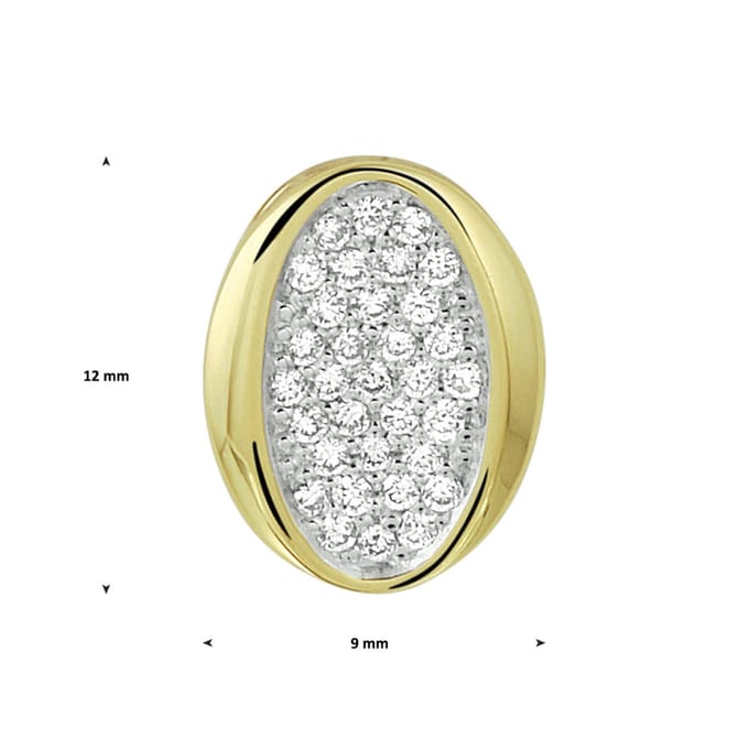 Hanger Diamant 0.17ct H Si