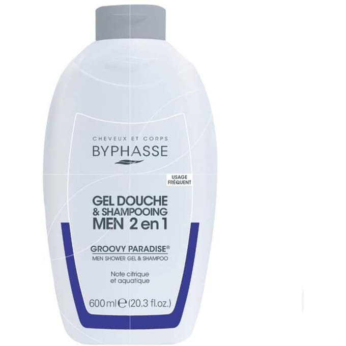 Gel en Shampoo Byphasse Groovy Paradise 600 ml