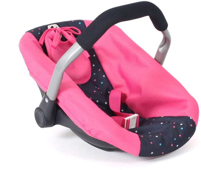 Bayer Chic 2000 poppenautozitje confetti pink - poppenaccessoire.