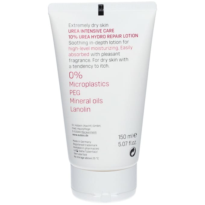 Eubos Urea 10% Hydro Repair Dh Tube 150ml