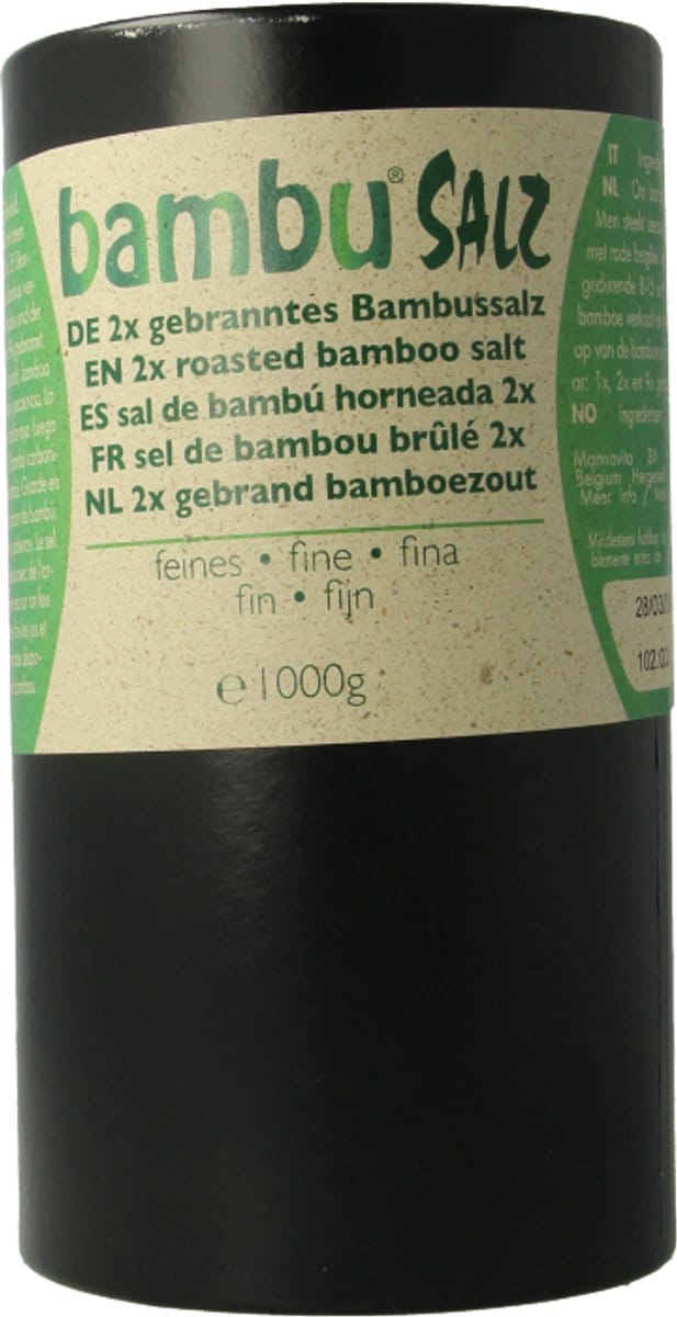 Bambu Salz Bamboezout fijn 2x gebrand 1 Kilogram