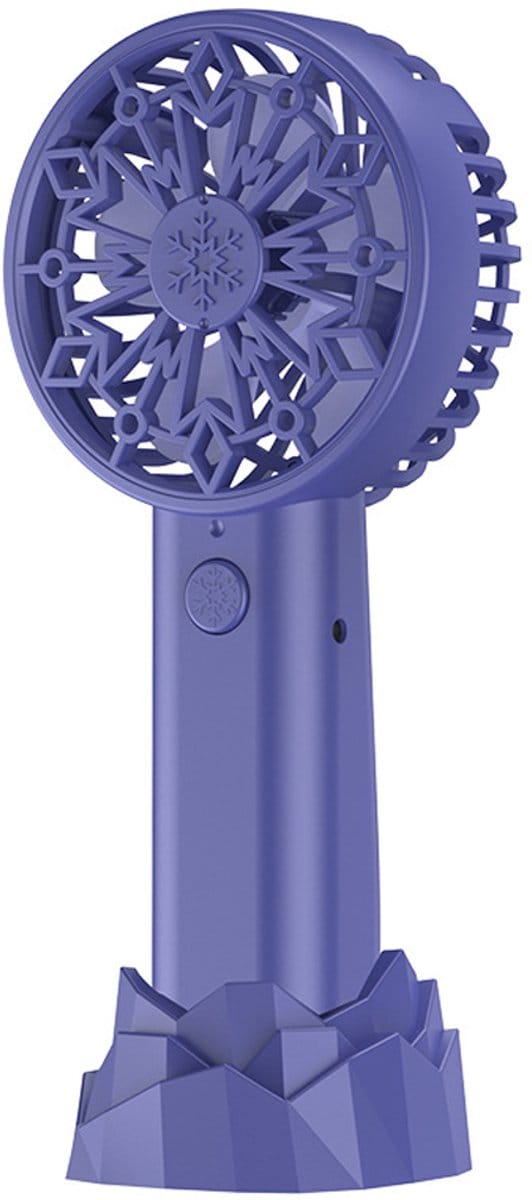 Draagbare mini-handventilator, elektrische USB-handventilator met standaard, voor thuis, op reis en buitenshuis