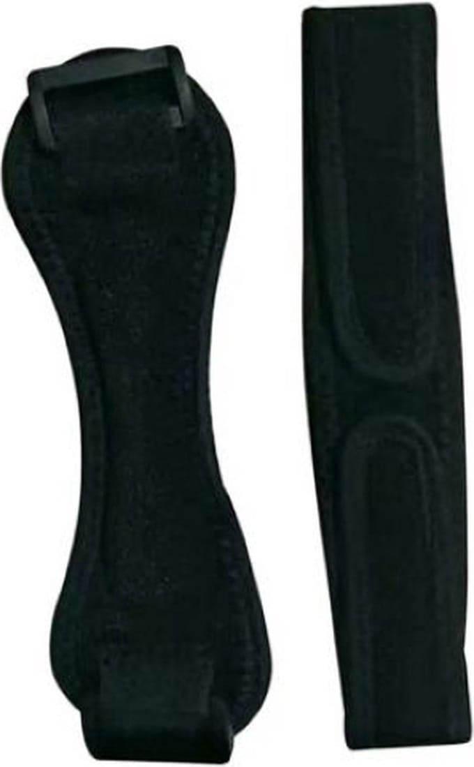 New Age Devi - Patellabrace - Past links en rechts - Unisex - Zwart - Verstelbaar - One size - Voor optimale ondersteuning
