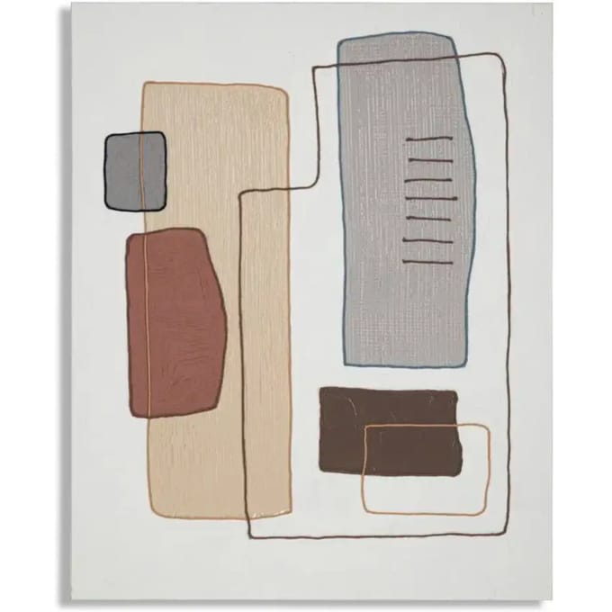 Wanddecoratie schilderij op doek Mauro Ferretti Paint B