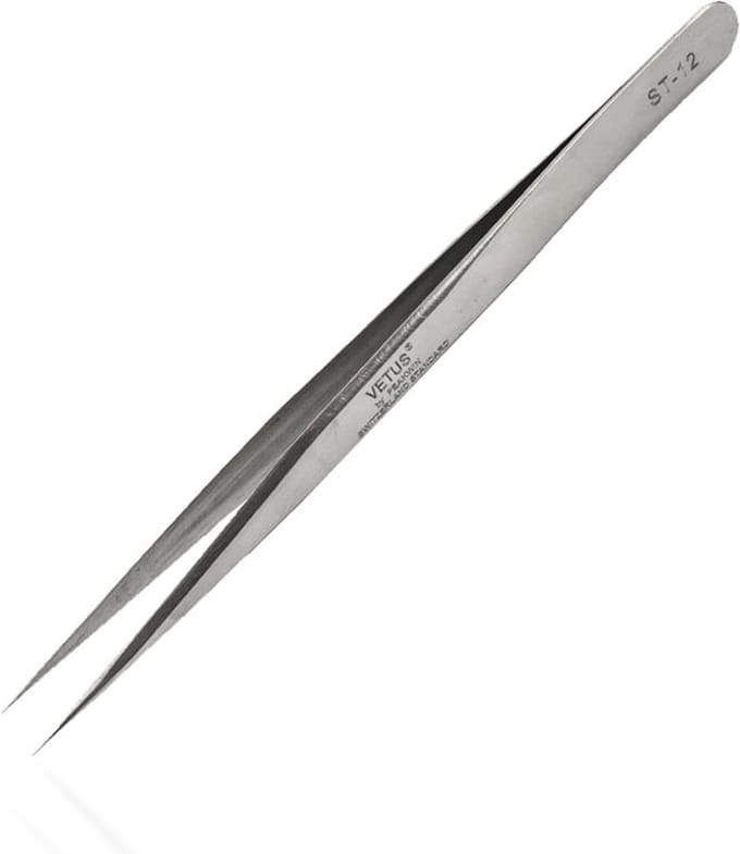 VETUS ST-12 rechte rvs pincet
