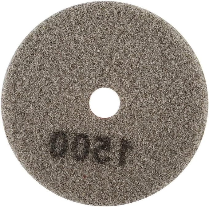 Polijstschijf Graniet - Schuurschijf Diamant - Steen Polijsten - Snel en Langdurig - 100 mm - Grijs