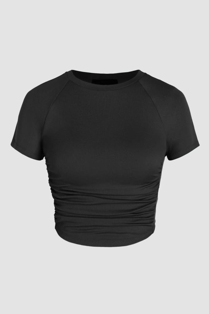 Geraffineerde Crop Top