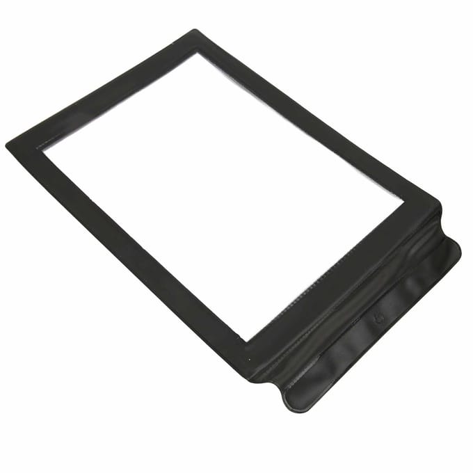 Loupe de poche rectangulaire pour personnes âgées, idéale pour la lecture de livres