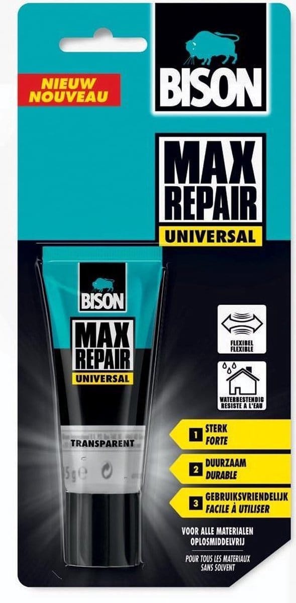 Bison lijm max repair universal- 45 gram