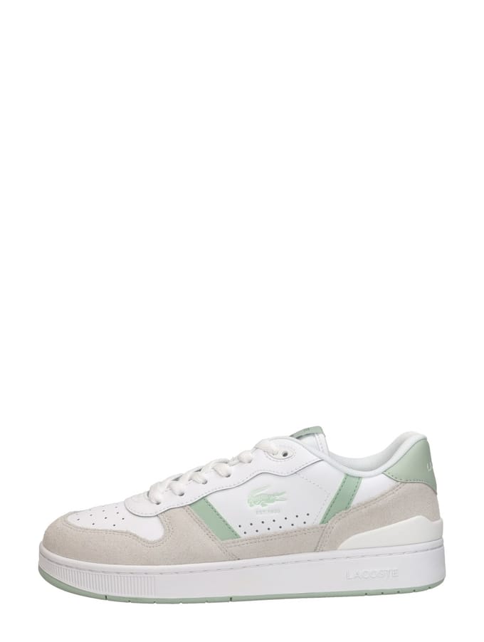 Lacoste T Clip SET - Dames Sneakers - Wit - Groen