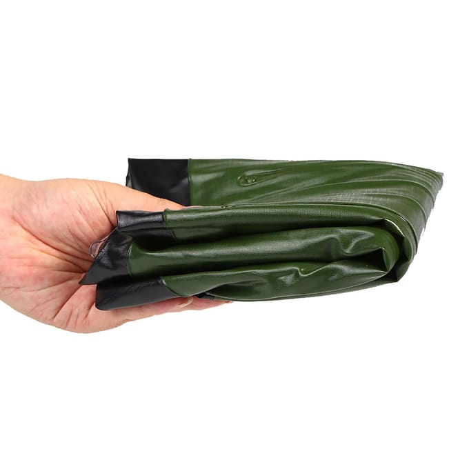 Hoge Kwaliteit PVC Groene Visboot Opblaasbaar Kussen Bootstoel Voor Buiten Kamperen black