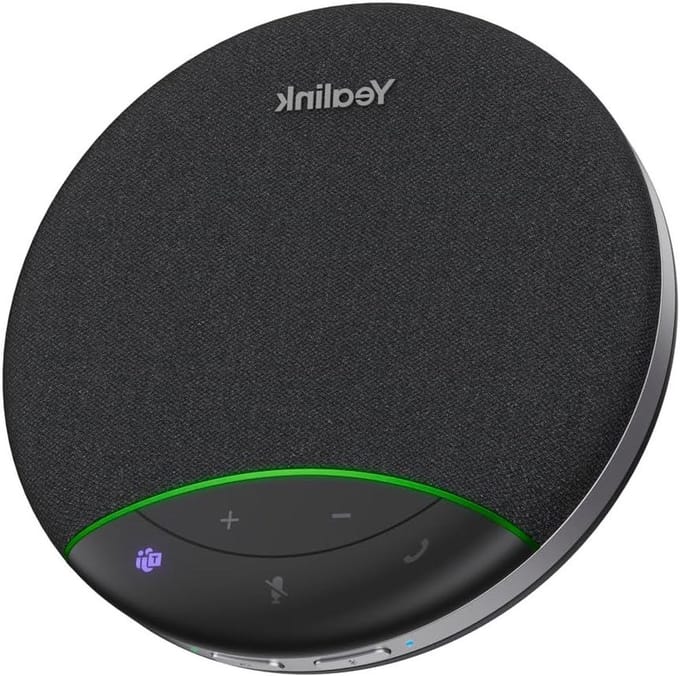 Draagbare Luidspreker - Bluetooth Speaker - Heldere Gesprekken - AI Ruisonderdrukking - 20 Uur Batterij - Zwart