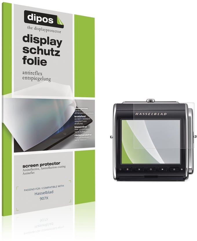 dipos – 4x Matte Beschermfolie geschikt voor Hasselblad 907X | Krasbestendige & antireflecterende Screenprotector Ultra-Thin