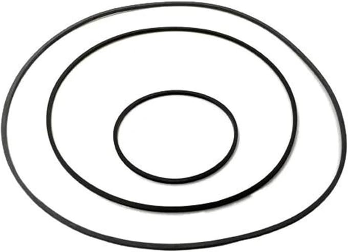 Transmissieriem Rubber - Aandrijfriem Vierkant - Cassette Aandrijving - Afgerond Ontwerp - 71mm Lengte