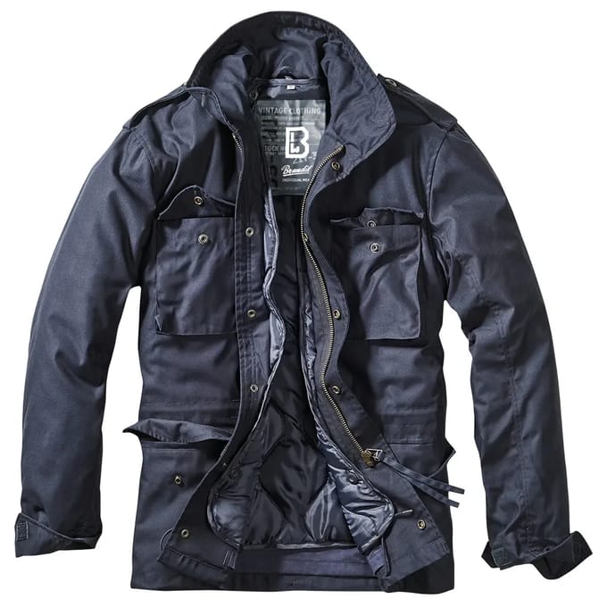 Brandit M65 Winterjas navy M Polyester - Basics