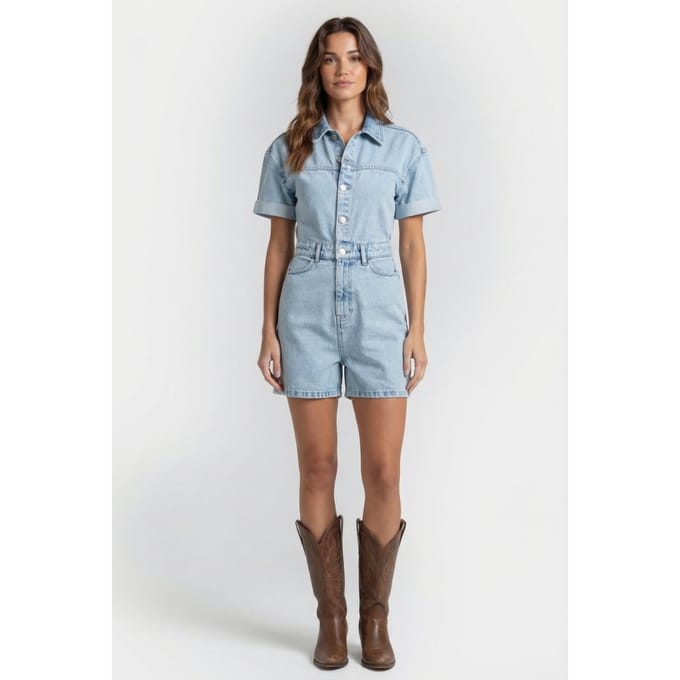 RAIZZED Lily Light Blue Stone Taglia: XS | Tute Outlet | Donna | Blu