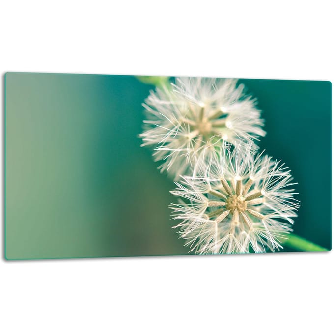 TMK ArtDeko - Snijplank - 52x30 cm - Glas - Bloemenprint