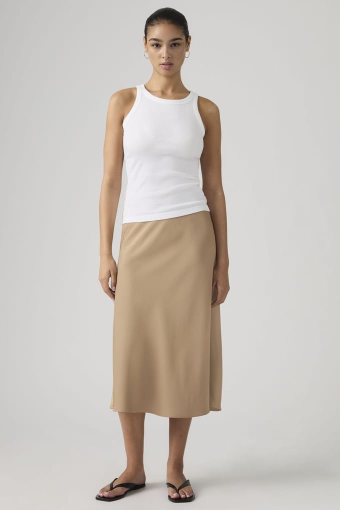 Levi's Ariel Midi Slip Skirt Taglia: S | Minigonne Outlet | Donna