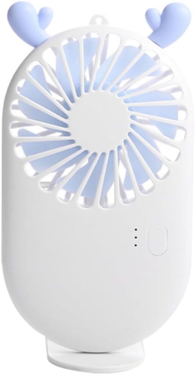 VHV - Bureauventilator - USB tafelventilator - USB oplaadbaar - stil - voor bureau, kantoor, slaapkamer, keuken