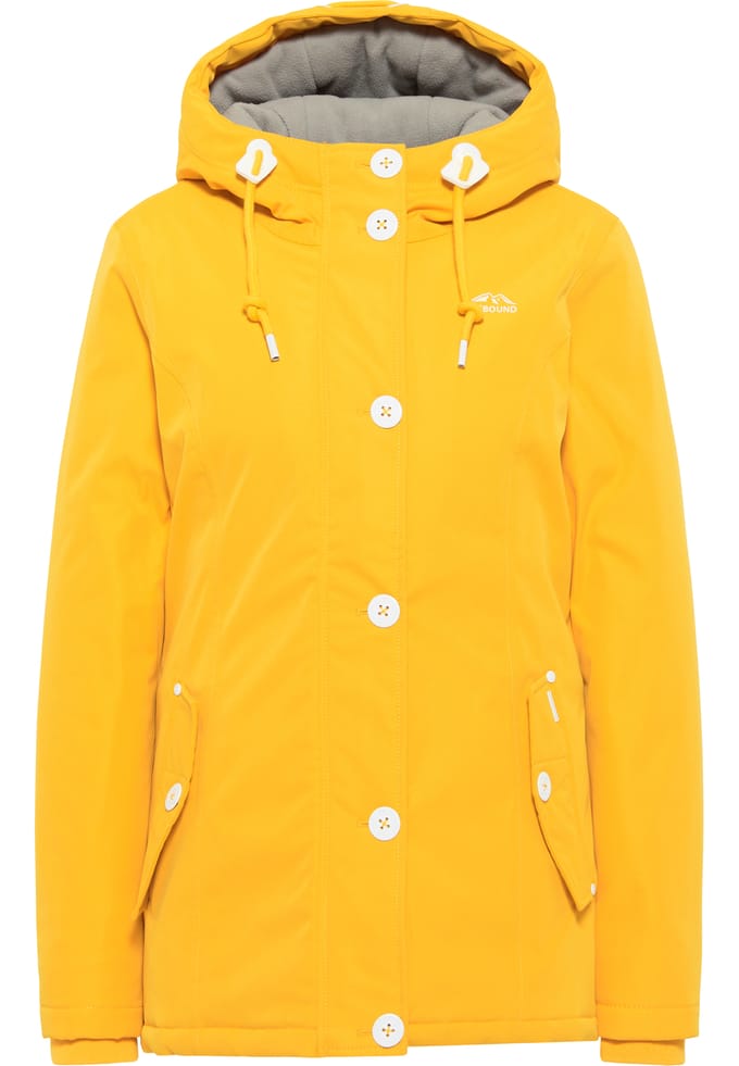 ICEBOUND Serie clima Igloo winterjas Dames mosterd