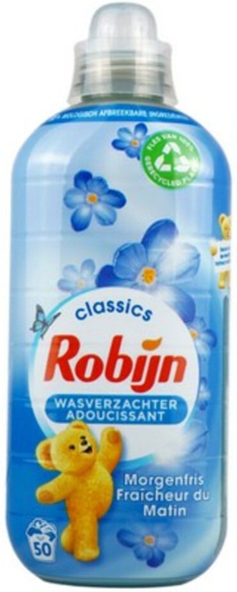 Robijn Classics - Wasverzachter - Morgenfris - 1,25L - 50 Wasbeurten