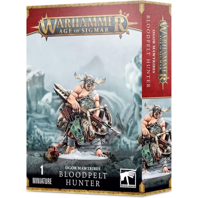 Beeldjes Games Workshop Warhammer AoS - Ogor Mawtribes Chasseur de Massacres