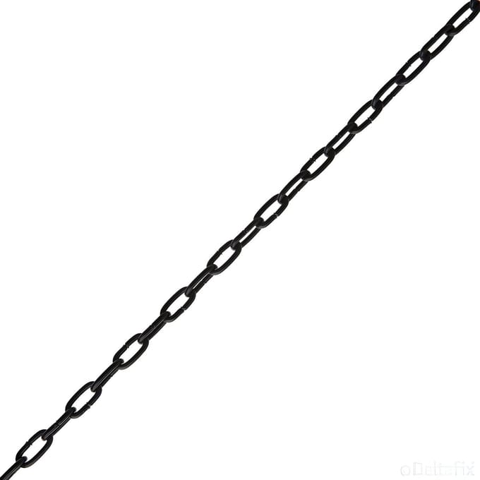 Deltafix - Klokketting zw 8.0x1,6mm p/m