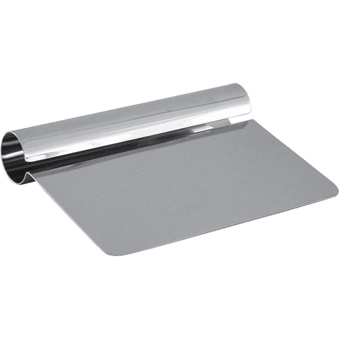 Couteau de boulangerie en acier inoxydable pour portionner la pâte 150x110mm Hendi 553404