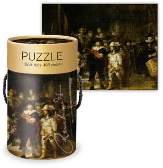 Puzzel in koker Rembrandt De Nachtwacht