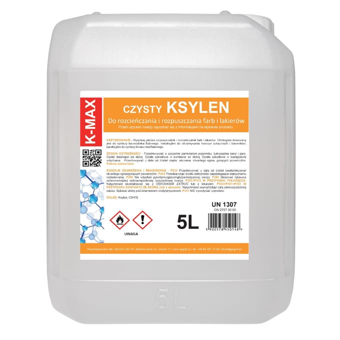 Xyleen oplosmiddel organische verdunner voor verven en lakken KMAX 5L