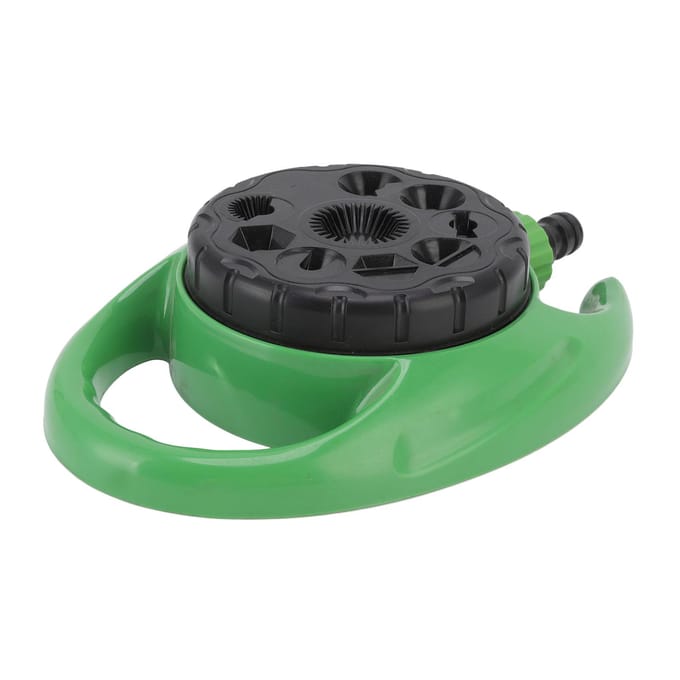 Water Sproeier Multifunctioneel Lichtgewicht Gazon Sproeier met 8 Sproei Modes voor Tuin black