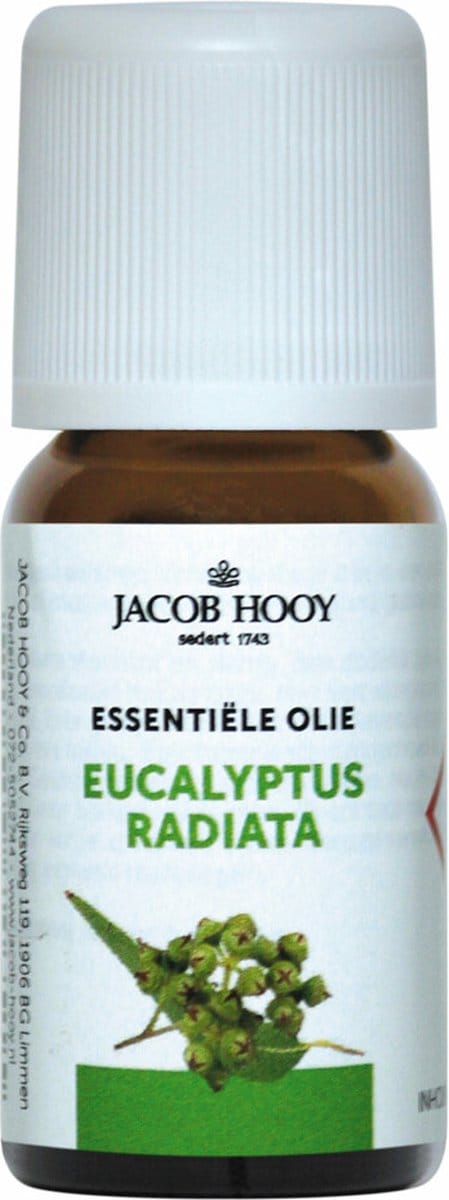 Jacob Hooy Eucalyptus radiata olie 10 Milliliter