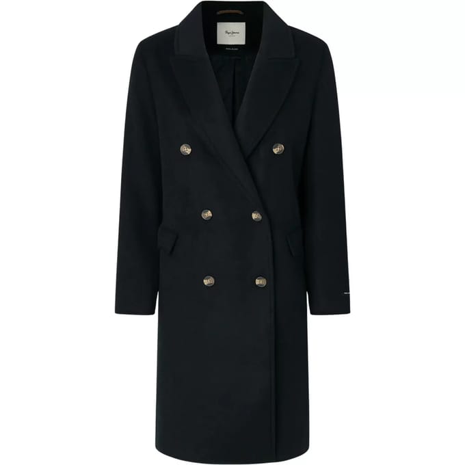 Pepe Jeans Beth Trenchcoat Blauw M Vrouw