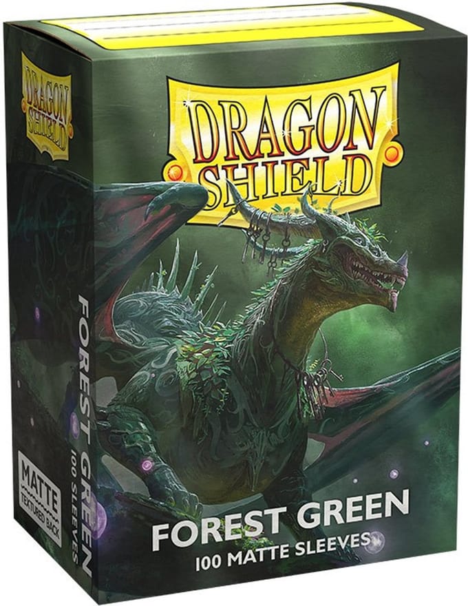 Kaartspellen Arcane Tinmen Dragon Shield 100 Matte Dual Sleeves