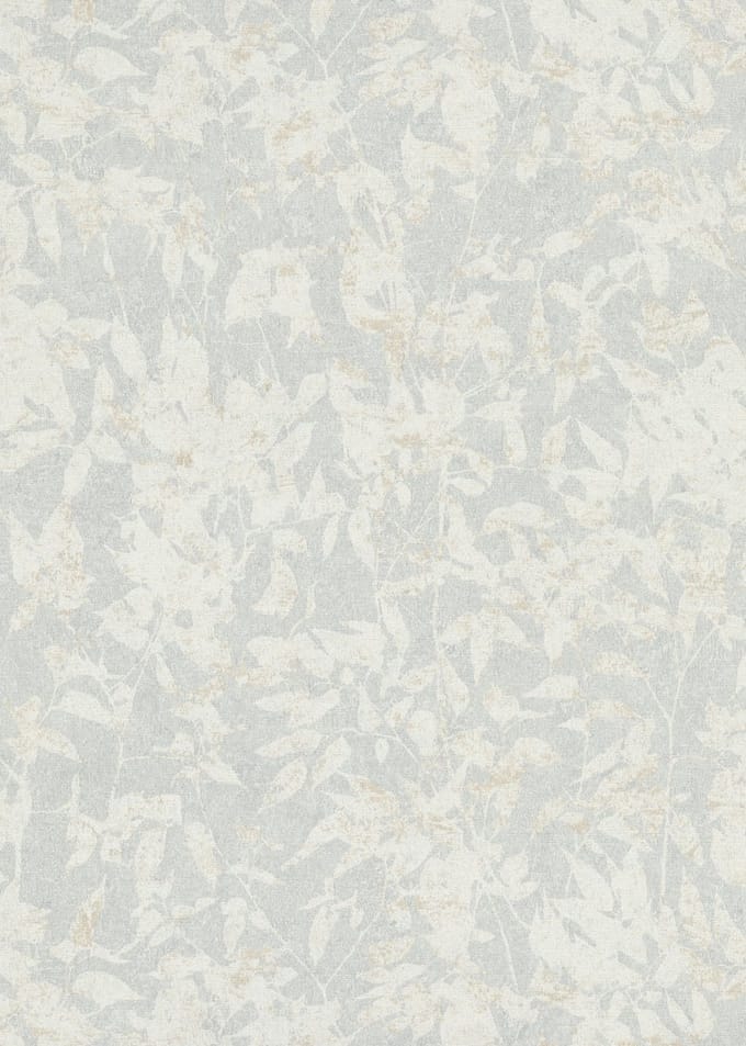 Erismann Vinylbehang 10435-10 - Gentle - Botanisch Blauw - 53cm x 10.05m