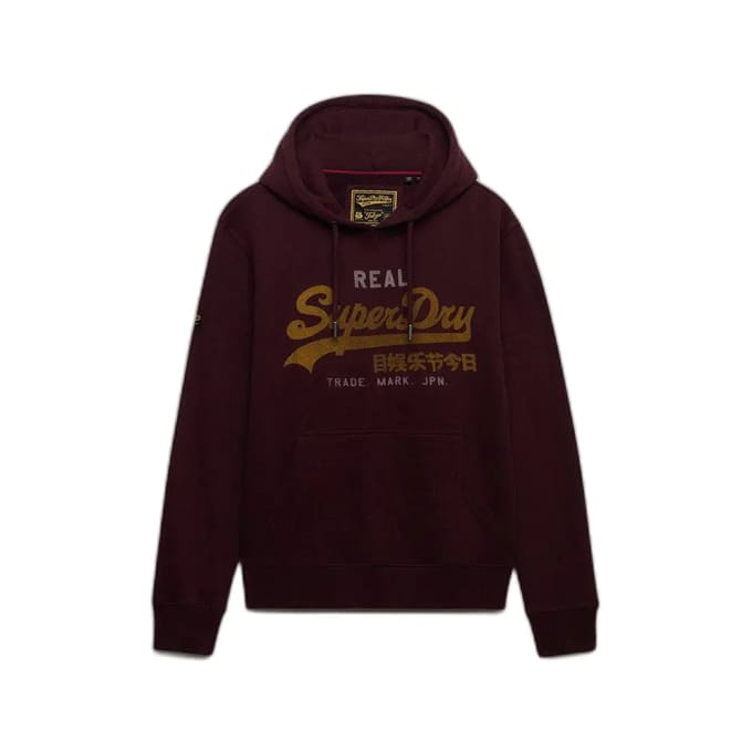 Superdry Heritage Relaxed Hoodie Heren - Maat S
