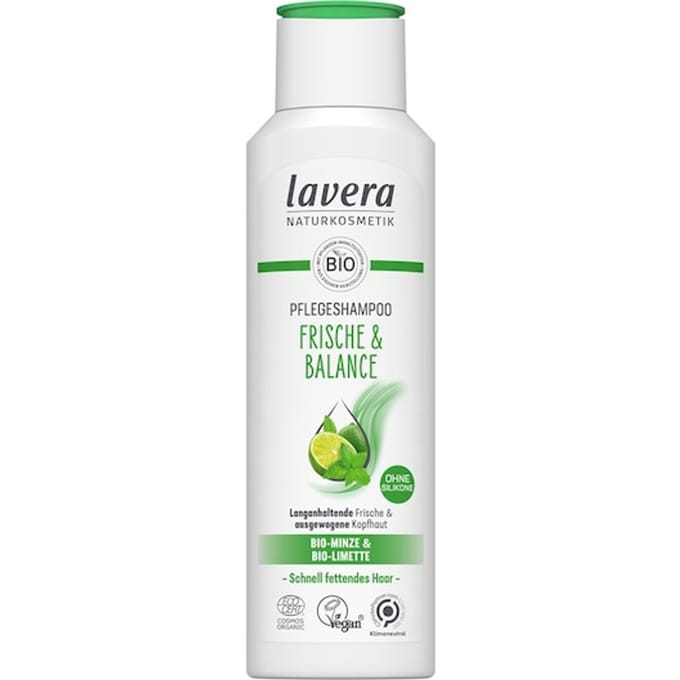 Lavera Shampoo Verzorgende shampoo frisheid & balance Dames 250 ml