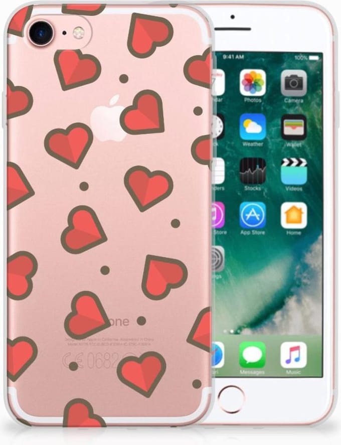iPhone SE 2022 | SE 2020 | 8 | 7 TPU bumper Hearts