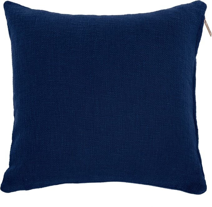 Tiseco - Kussen (gevuld) COTTON SLUB - met rits - 60x60 cm - Blauw