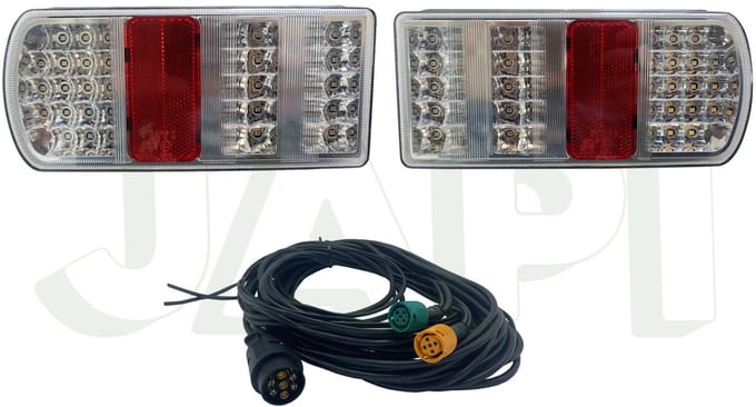 LED Verlichting set met 7 meter kabel en stekkers