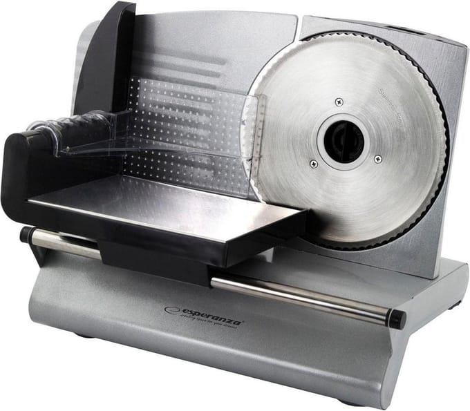 Esperanza elektrische snijmachine ''Mortadella'' 2 snelheden RVS